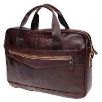 Мужская сумка кожаная JZ SB-JZK11118-brown