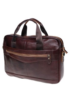 Мужская кожаная сумка JZ SB-JZK11118-brown