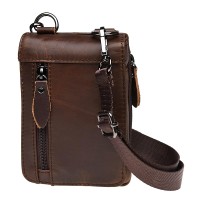 Мужская сумка кожаная JZ SB-JZK1702-brown