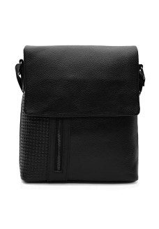 Мужская сумка-планшет кожаная JZ SB-JZK10122bl-black