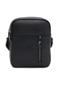 Мужская сумка кожаная JZ SB-JZK166370bl-black