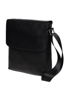 Мужская кожаная сумка формата А5 JZ SB-JZK17012-black