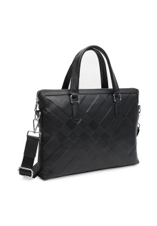 Сумка-портфель мужская кожаная JZ SB-JZK12020-36bl-black