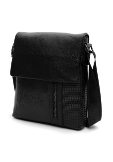 Чоловіча сумка-планшет зі шкіри JZ SB-JZK10122bl-black
