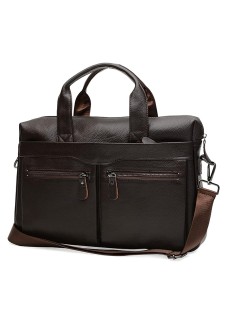 Мужская сумка кожаная JZ SB-JZK18612-brown