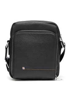 Чоловіча шкіряна сумка преміум якості JZ SB-JZK16207-чорна