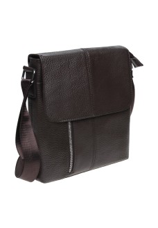 Чоловіча шкіряна сумка з клапаном JZ SB-JZK15103-коричневий