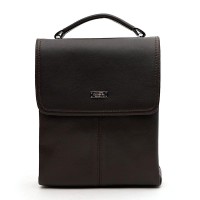Мужская сумка кожаная с ручкой JZ SB-JZT1tr0029br-brown