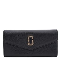 Женский кошелёк кожаный JZ SB-JZK12712bl-black