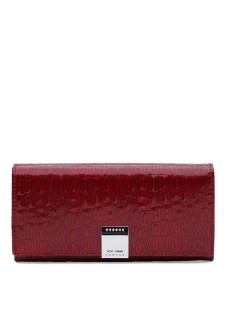 Женский кошелёк кожаный JZ SB-JZK15242-1r-red