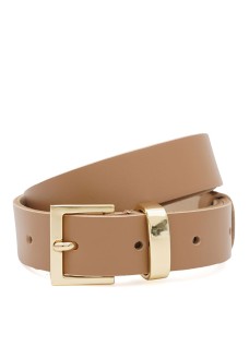 Ремень женский кожаный JZ SB-JZ100g1genw136-caramel