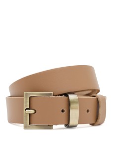 Ремень женский кожаный JZ SB-JZ110b1genw133-caramel