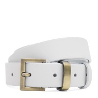 Ремень женский кожаный JZ SB-JZ110b1genw130-white