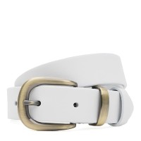 Ремень женский кожаный JZ SB-JZ100b1genw154-white
