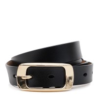 Ремень женский кожаный JZ SB-JZCV1ZK015-goldblack