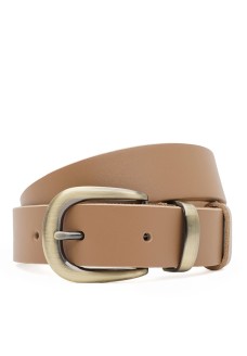 Ремень женский кожаный JZ SB-JZ100b1genw158-caramel