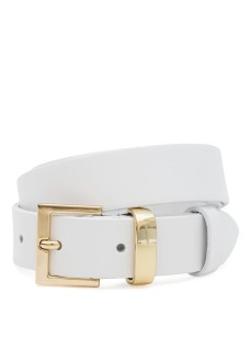 Ремень женский кожаный JZ SB-JZ100g1genw131-white