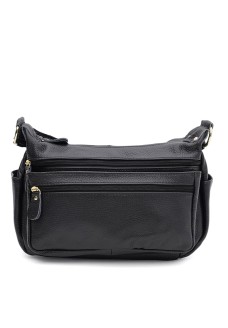 Женская сумка кожаная JZ SB-JZK1503bl-black