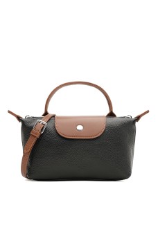 Женская сумка кожаная JZ SB-JZK17108bl-black