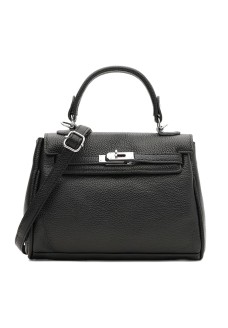 Женская сумка кожаная JZ SB-JZK1608bl-black