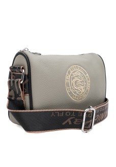 Женская сумка кожаная JZ SB-JZK121031gr-gray