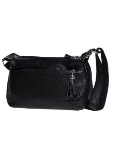 Женская сумка кожаная JZ SB-JZK1818-black