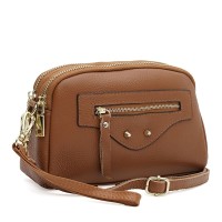 Женская сумка кожаная JZ SB-JZK11670gi-ginger