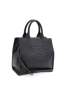 Женская сумка кожаная JZ SB-JZK1KS81853bl-black