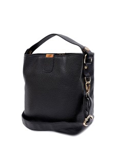 Женская сумка кожаная JZ SB-JZK1KD733-black