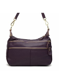 Женская сумка кожаная с ручкой JZ SB-JZK1213-violet