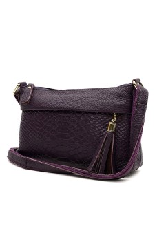 Женская сумка кожаная JZ SB-JZK11181pur-violet