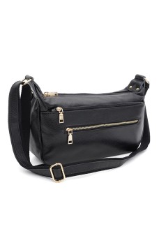 Женская сумка кожаная JZ SB-JZK11199bl-black