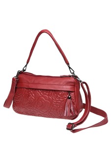 Женская сумка кожаная JZ SB-JZK1840-red