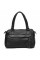 Элегантная женская кожаная сумка JZ SB-JZk14007-black с функциональными отделениями и удобными ручками