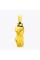 Зонт складний JZ SB-JZC18893-жовтий: зручний автоматичний парасолька з ручкою-карабіном для кріплення над сумкою, рюкзаком або на коляску з дитиною
