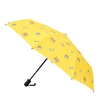 Зонт складной JZ SB-JZC1PUPPYy-yellow
