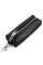 Практична ключниця з натуральної шкіри ST Leather ST-07-103-1G 13,5х5х3см чорна
