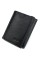Модний гаманець для чоловіків зі шкіри MD Leather MD-610-A (JZ6717) чорний