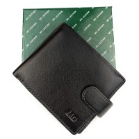 Якісний гаманець зі шкіри для чоловіків
  MD Leather MD-22-208 (JZ6723) чорний