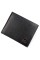 Чоловічий шкіряний гаманець із затискачем для грошей MD Leather MD-555-2A (JZ6732) чорний