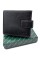 Стильний гаманець зі шкіри для чоловіків MD Leather MD-122-A (JZ6736) чорний