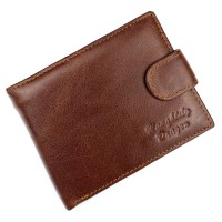 Чоловічий шкіряний гаманець для автодокументів WEDIS W-HD-538-2 (JZ6791) коричневий