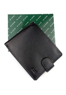 Оригинальный кошелек из кожи MD Leather MD-22-538 (JZ6722) черный