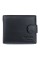 Чоловічий шкіряний гаманець з відділенням для документів WEDIS W-HD-208-1 (JZ6786) чорний