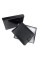 Стильный кожаный кошелек для парней с визитницей Horton H-M111-1 (JZ6769) черный