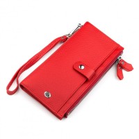 Кошелек женский из кожи ST Leather (ST420) 98506 Красный