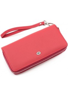 Жіночий шкіряний гаманець ST Leather (ST238-2) 98419 Червоний