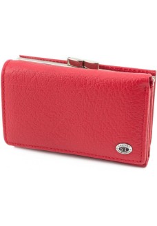 Жіночий шкіряний гаманець ST Leather (ST617) 98553 Червоний