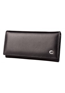 Женский кожаный кошелек ST Leather (ST634) 98562 Черный