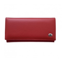 Кожаный женский кошелек ST Leather (ST634) 98557 Красный